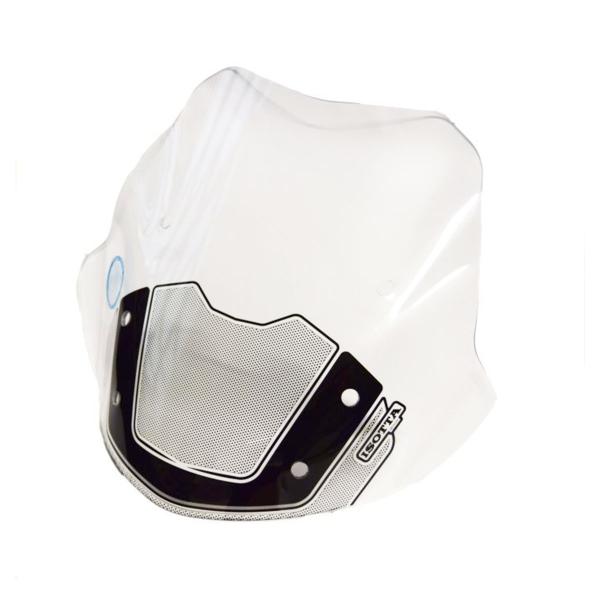 Isotta low transparent windscreen BMW R1200R 2015-2018