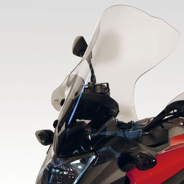 Cupolino Alto Fumè Chiaro Compatibile Con Honda NC750X/NC700X, Misura 390x500 Mm E Spessore 3 Mm