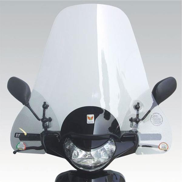Isotta high transparent windscreen Peugeot V-CLIC 50 2008-2012
