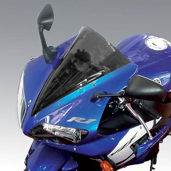 Cupolino Isotta doppia bolla fume chiaro Yamaha YZF R1 2002-2003