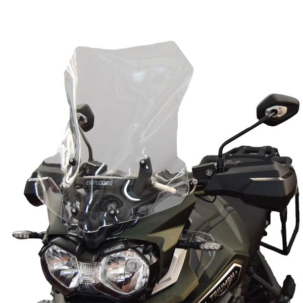 Cupolino Isotta fume chiaro Triumph Tiger Explorer 1200 2016-2018