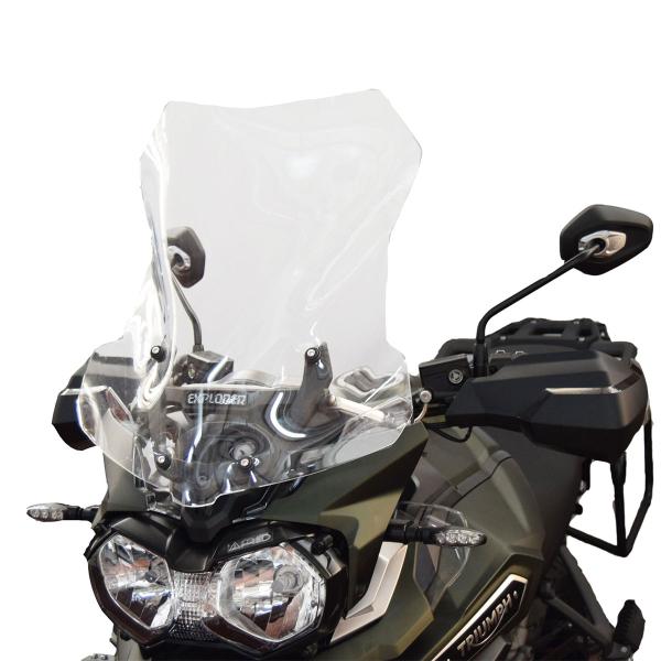 Cupolino Isotta trasparente Triumph Tiger Explorer 1200 2016-2018