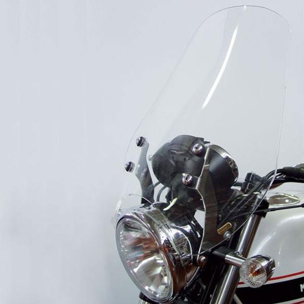 Isotta high transparent windscreen Moto Guzzi V7 Classic 2008-2012