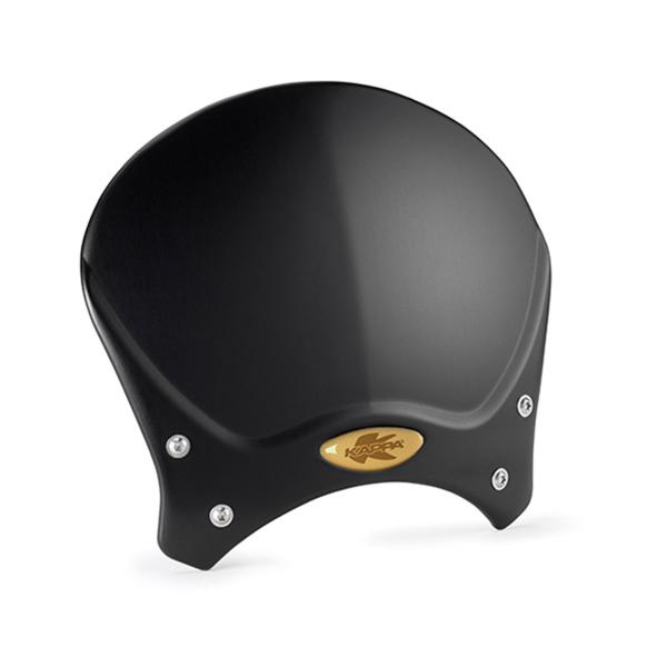 Cupolino Kappa race Cafe alluminio anodizzato nero 20,5x26,5cm con attacchi per Yamaha XSR900 2016>