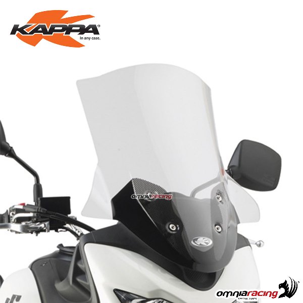 Cupolino Kappa trasparente 52x46cm con attacchi specifico per Suzuki DL650 Vstrom 2011>2016
