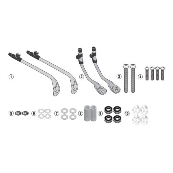 Givi windscreen fitting kit Kappa SYM Symphony 125 Euro 5 2020