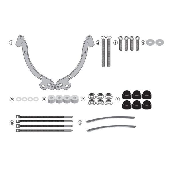 Givi windscreen fitting kit Kappa Moto Guzzi V7 III Stone Night Pack 2019-2020