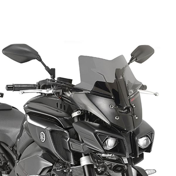 Cupolino Kappa basso e sportivo fume 36x36cm specifico per Yamaha MT10 2016>