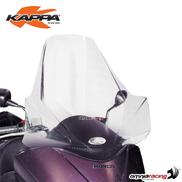Parabrezza Kappa trasparente 73x61,5cm specifico per Honda Forza 250 2005>2007