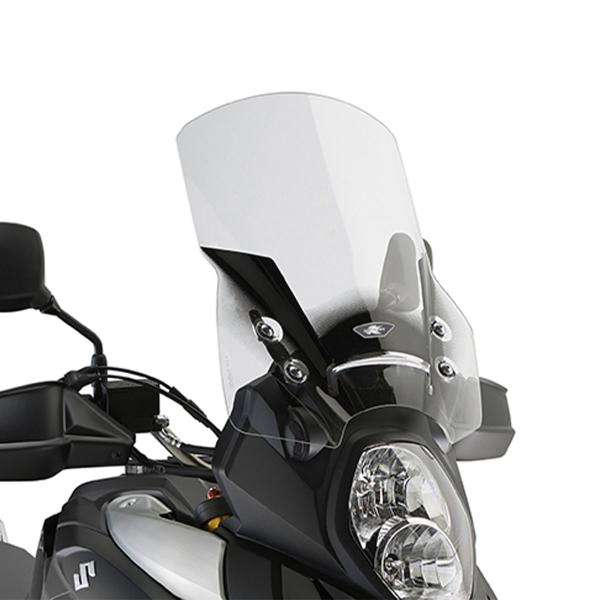 Parabrezza Kappa trasparente 50x39,5cm specifico per Suzuki DL1000 VStrom 2014>2016