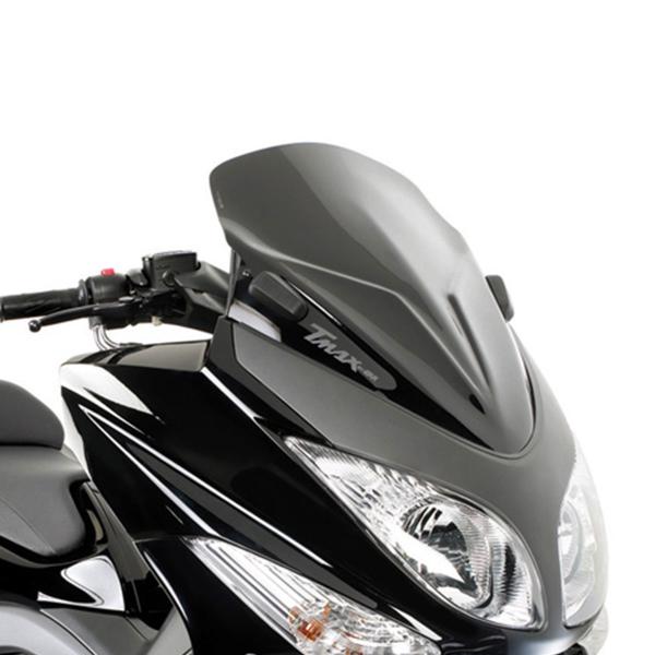Parabrezza Kappa basso e sportivo nero lucido 59x45cm specifico per Yamaha TMax 500 2008>2011