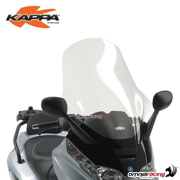 Cupolino Kappa trasparente alto Piaggio X8 150 2004-2010