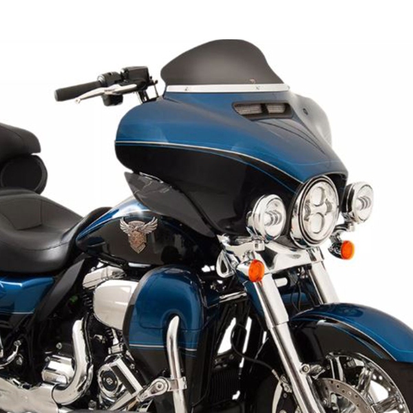 Klock Werks Screen Flare Bagger Black 5" Harley Davidson 1750 Street Glide 107 USA ABS 2022