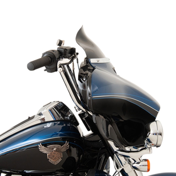 Klock Werks Screen Flare Bagger Black 6-1/2" Harley Davidson 1690 Electra Glide Ultra LT ABS 2016