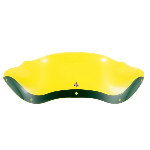 Cupolino Klock Werks Ice Flare Giallo 8" Harley Davidson 1584 Road Glide Custom USA 2011