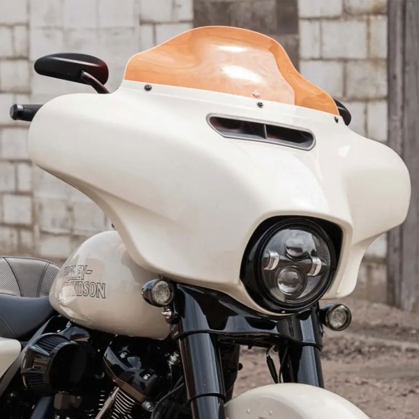 Cupolino Klock Werks Ice Flare Arancione 6-1/2" Harley Davidson 1690 Street Glide 2014