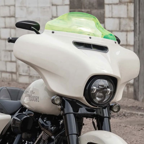 Cupolino Klock Werks Ice Flare Verde 6-1/2" Harley Davidson 1868 Tri Glide Ultra 114 ABS 2022