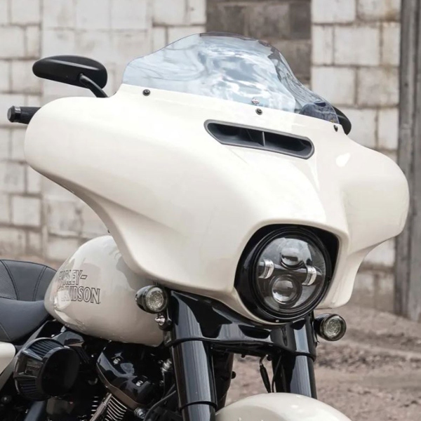 Cupolino Klock Werks Ice Flare Azzurro 6-1/2" Harley Davidson 1690 Street Glide 2014