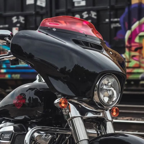 Cupolino Klock Werks Ice Flare Rosa 4" Harley Davidson 1923 Street Glide CVO 117 ABS 2021