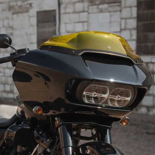 Cupolino Klock Werks Sport Flare Giallo 6" Harley Davidson 1800 Road Glide Ultra CVO ABS 2016