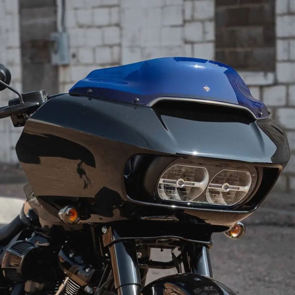 Cupolino Klock Werks Sport Flare Blu 6" Harley Davidson 1923 Road Glide LT CVO 117 ABS 2022