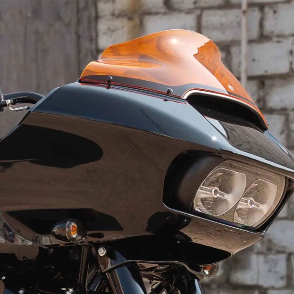 Cupolino Klock Werks Sport Flare Arancione 9" HarleyDavidson 1750 Road Glide 107 USA ABS 2021