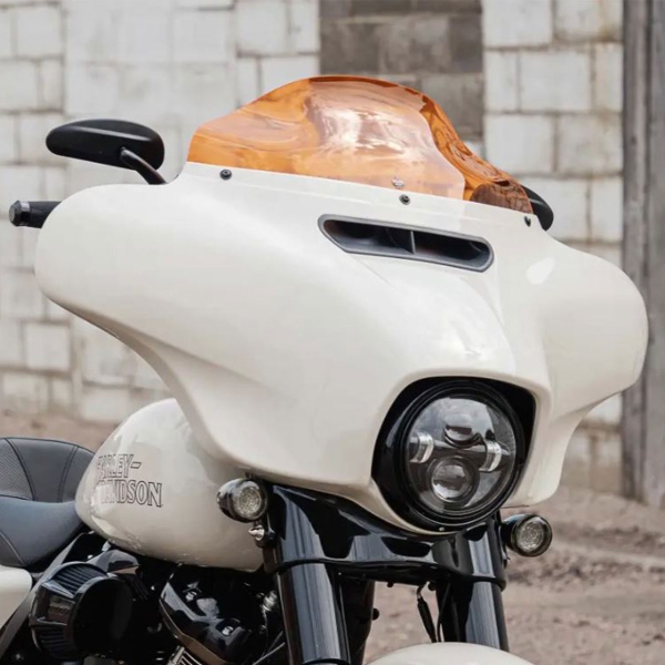 Cupolino Klock Werks Sport Flare Arancione 6-1/2" Harley Davidson 1690 Street Glide 2016