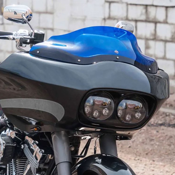 Cupolino Klock Werks Flare Blu 8" Harley Davidson 1340 Road Glide USA 1998