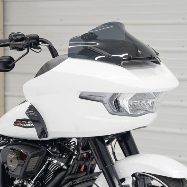 Cupolino Klock Werks Sport Pro Flare Fume scuro 10" Harley Davidson 1923 Road Glide 117 ABS 2025