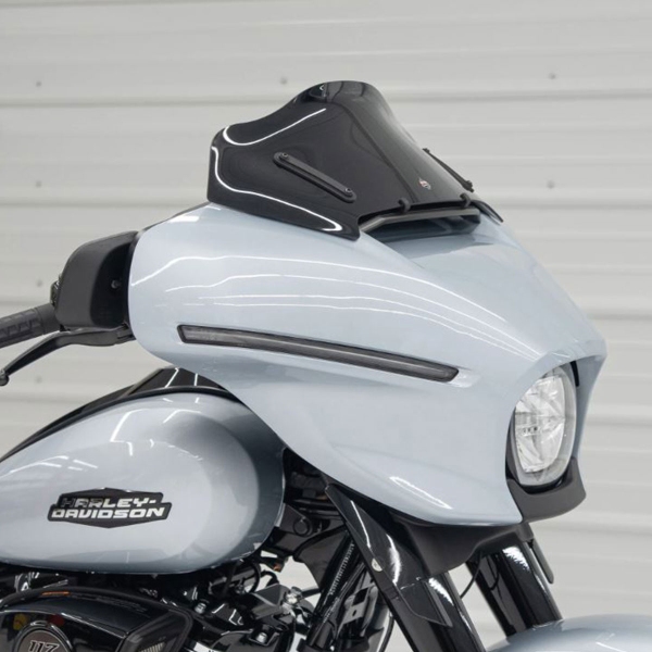 Klock Werks Screen Flare Black 8" Harley Davidson 1923 Street Glide 117 ABS 2024