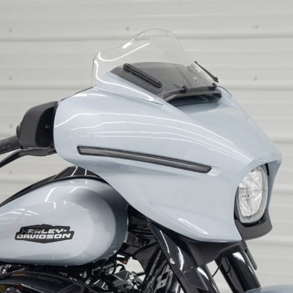 Klock Werks Screen Flare Clear 8" Harley Davidson 1923 Street Glide 117 ABS 2024