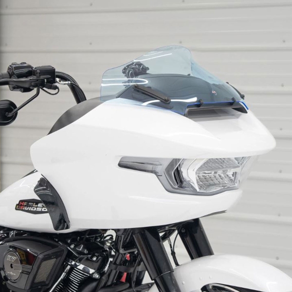 Cupolino Klock Werks Ice Flare Azzurro 10" Harley Davidson 1750 Road Glide 107 USA ABS 2024