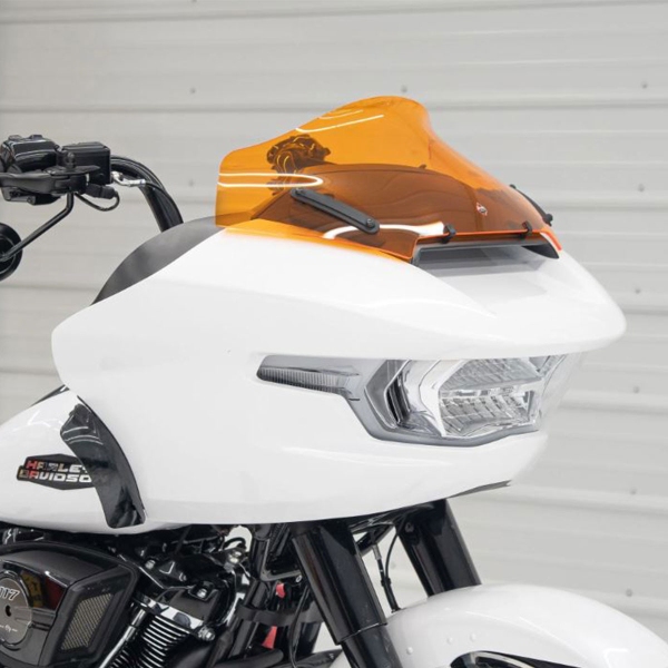 Cupolino KlockWerks Sport Flare Arancio 10-5/HarleyDavidson 1977 Road Glide CVO 121 ABS 2024