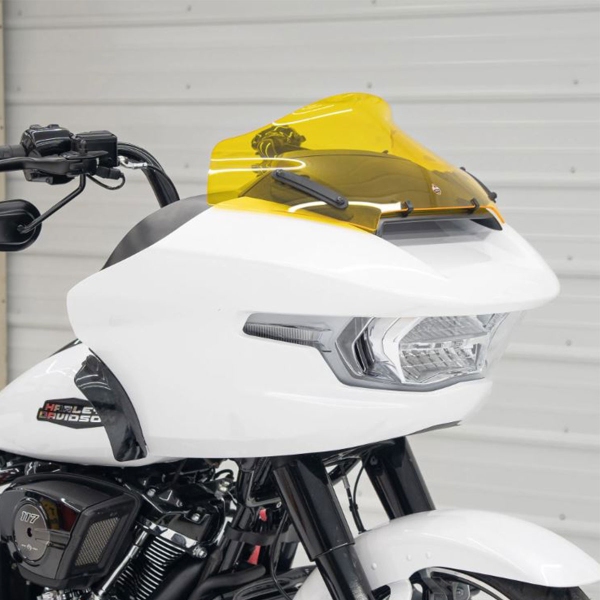 Cupolino KlockWerks Sport Flare Giallo 10-5/8" HarleyDavidson 1977 Road Glide CVO 121 ABS 2023