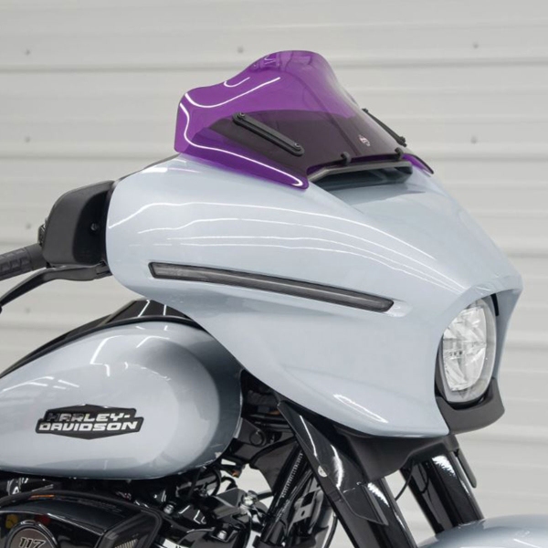 Cupolino Klock Werks Flare Viola 8" Harley Davidson 1923 Street Glide 117 ABS 2024