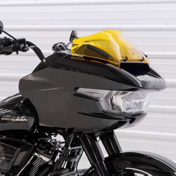 Cupolino Klock Werks Sport Flare Giallo 8" Harley Davidson 1750 Road Glide 107 USA ABS 2024