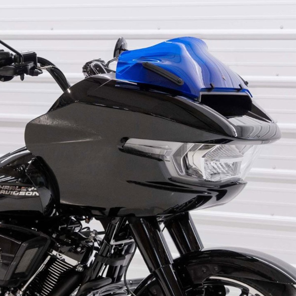 Cupolino Klock Werks Sport Flare Blu 8" Harley Davidson 1750 Road Glide 107 USA ABS 2024