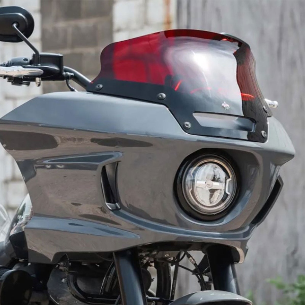 Klock Werks Screen Sport Flare red 6" HarleyDavidson 1923 Softail Low Rider ST 117 ABS 2023