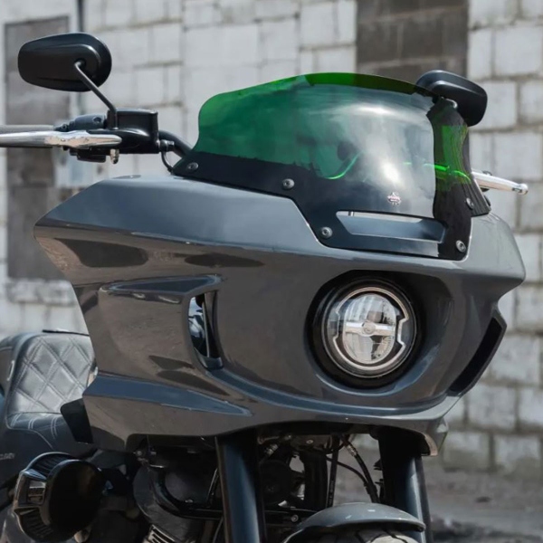Klock Werks Screen Sport Flare green 6" HarleyDavidson 1923 Softail Low Rider ST 117 ABS 2023