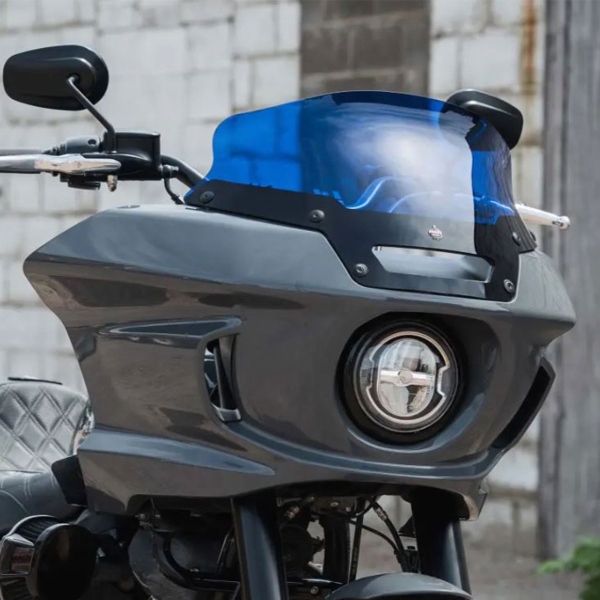 Cupolino Klock Werks Sport Flare Blu 6" HarleyDavidson 1923 Softail Low Rider ST 117 ABS 2023