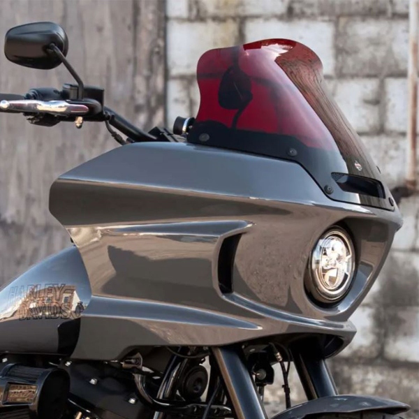 Klock Werks Screen Sport Flare red 8" HarleyDavidson 1923 Softail Low Rider ST 117 ABS 2023