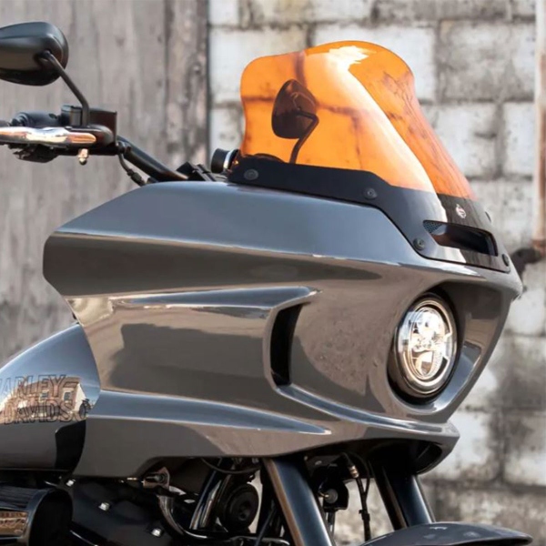 Klock Werks Screen Sport Flare Orange HarleyDavidson 1923 Softail Low Rider Diablo 117 ABS 2022