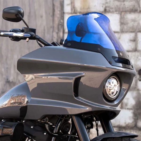 Cupolino Klock Werks Sport Flare Blu 8" HarleyDavidson 1923 Softail Low Rider ST 117 ABS 2023