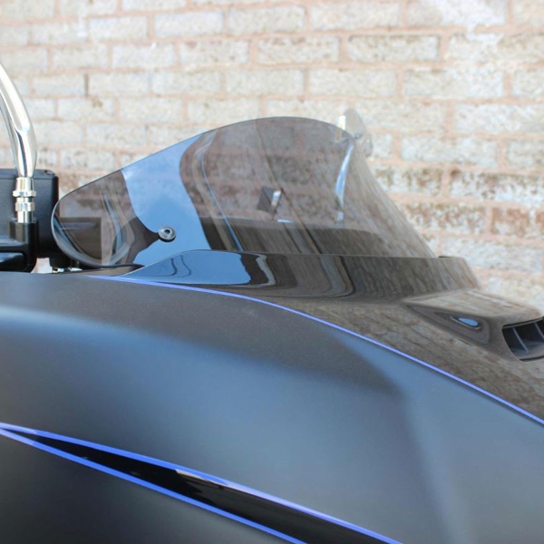 Cupolino Klock Werks Flare Fume 10" Indian Chieftain 116 Dark Horse (Bags & Fairing) ABS 2021