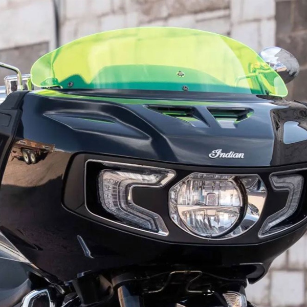 Klock Werks Screen Ice Flare green 8" Indian Challenger 108 ABS 2021