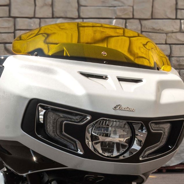 Cupolino Klock Werks Flare Giallo 8" Indian Challenger 108 ABS 2020