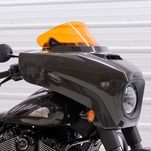 Cupolino Klock Werks Flare Arancione 10" Indian Chieftain 116 ABS 2020