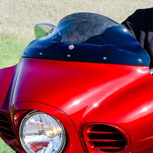 Cupolino Klock Werks Flare Fume scuro 9" Kawasaki VN1700 Vulcan Vaquero SE USA ABS 2014