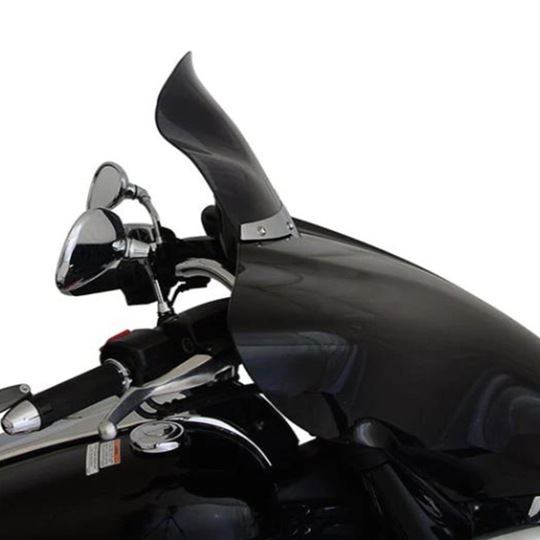 Cupolino Klock Werks Flare Fume scuro 10" Yamaha XV1900CTF Stratoliner Deluxe USA 2010