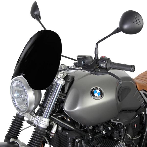 Cupolino MRA Touring Maxi Naked Bikes nero BMW RnineT Scrambler 2016-2024